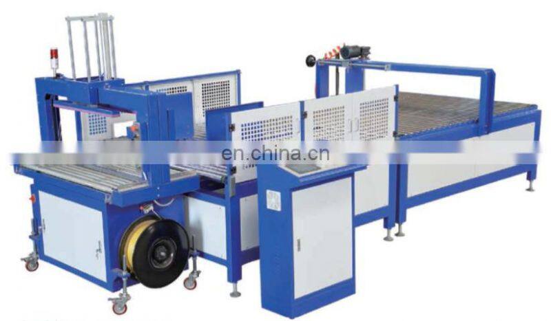 Automatic Type PP Strapping Corrugated Box Machine / Strapping Machine For Carton Box Packing Machine