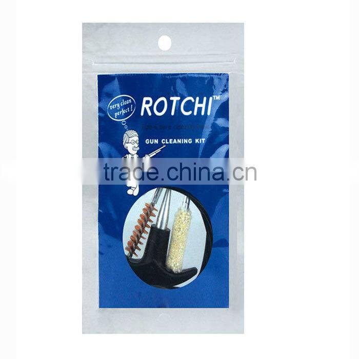 pistol cleaning kit with flexible cable,pistol cleaning kit, ,cable pull-through pistol cleaning kit