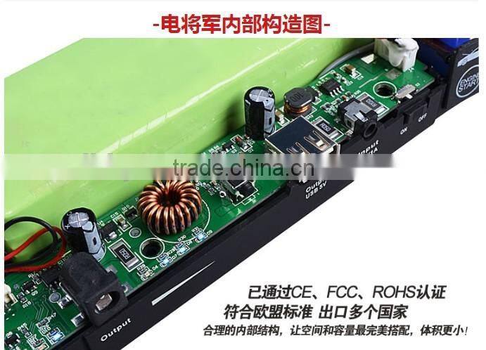 Factory directly offer 12v mini car jump starter with 16000mah high power portable power jump starter 12v/24v