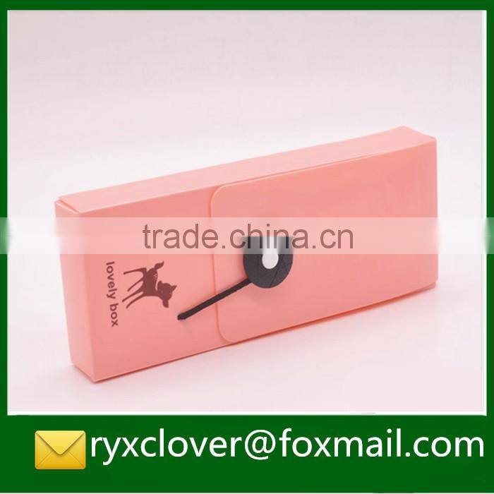 Colorful school PP plastic pen box pencil case