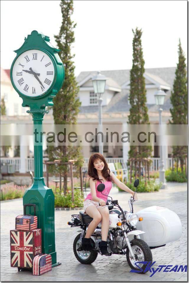 SKYTEAM SKYMINI 50cc&125cc 4 stroke monkey dax on road motorcycle (EEC EUROIII EURO3 approval, 10' alloy rim, monkey)