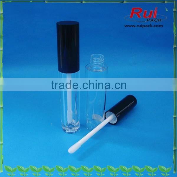 Plastic eye masacara bottle for eye / make up cosmetic care container with brush cap