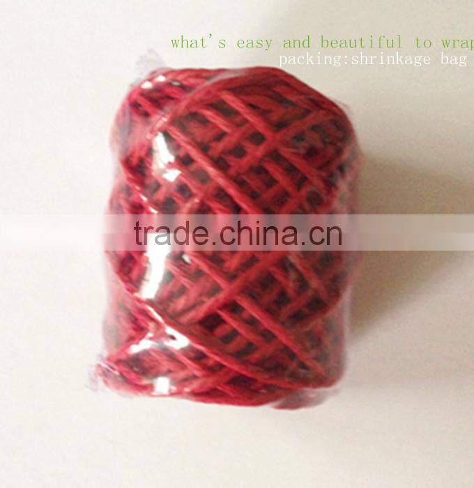 White Hemp Rope Ribbon Roll / Paper Rope For Gift Wrapping or Everyday Packing