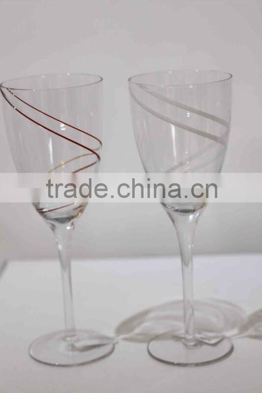 HAND MADE BEER GLASS/WINE GLASS