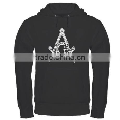 fashion men's Masonic printed comfortable fleece sweatshirt