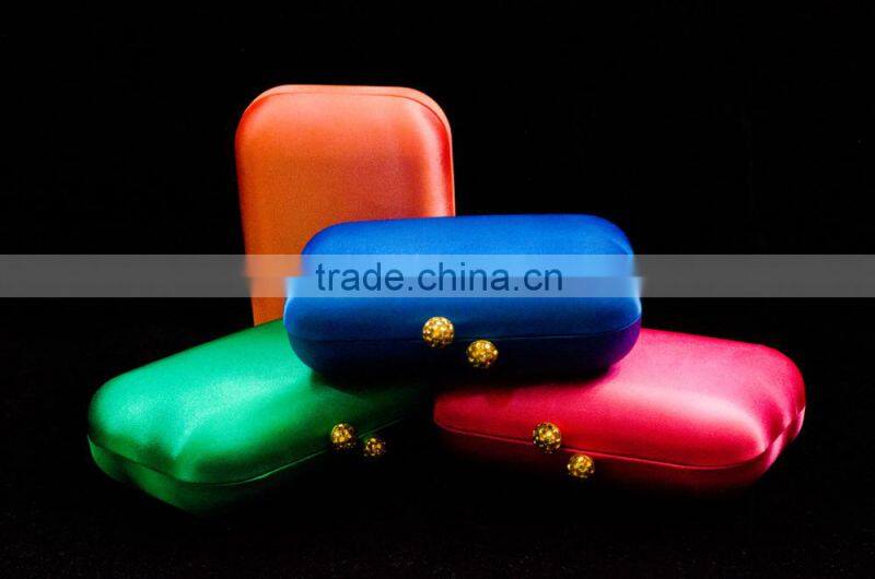popular ladies good quality custom satin bags fabric evening bags wholesale