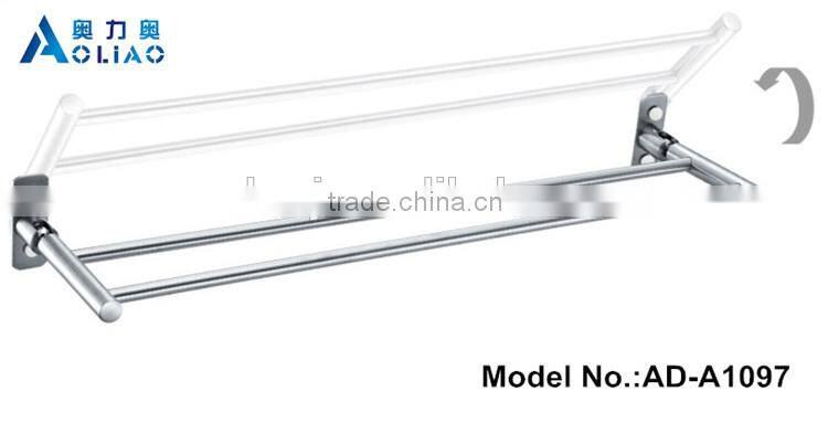 High quality hot sell Bathroom hardware accessory stainless steel single rod towel rack