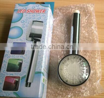 LED hand shower with ROHS and CE certificates