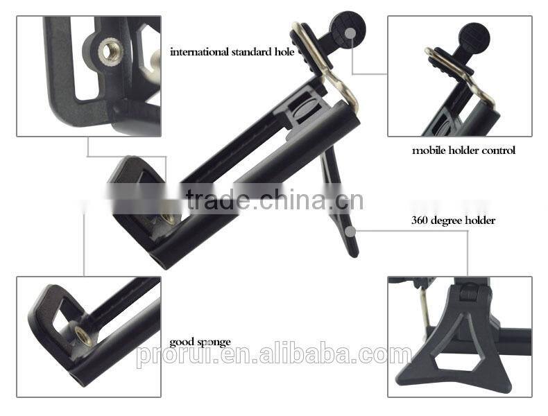 Universal Mobile Phone Holder Cable Clip, Camera Clip Bracket, Cell Phone Holder