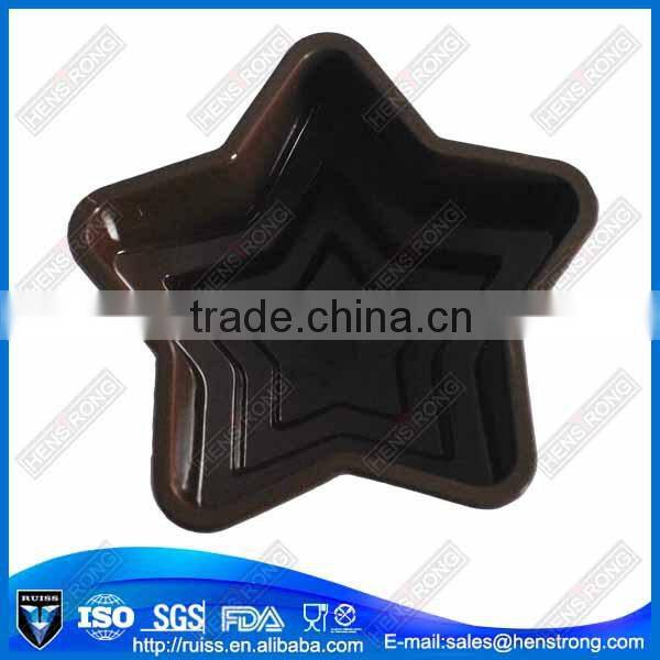 Various styles theme small silicone christmas tree cake mould