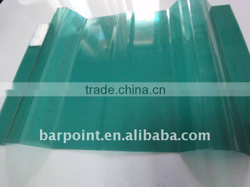 Polycarbonater trapezoidal wave sheet