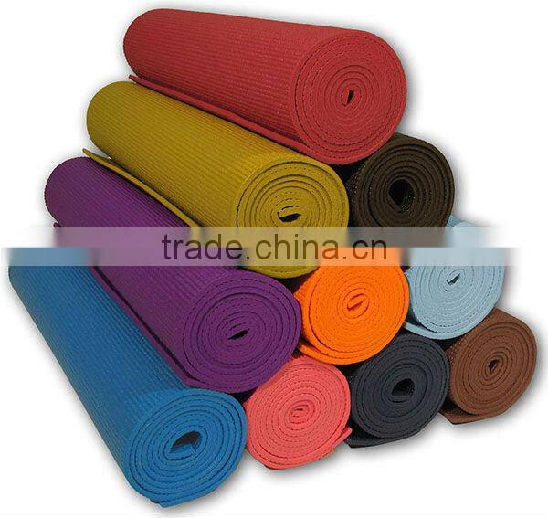 2013 Fashion New design 100% products pvc yoga mat