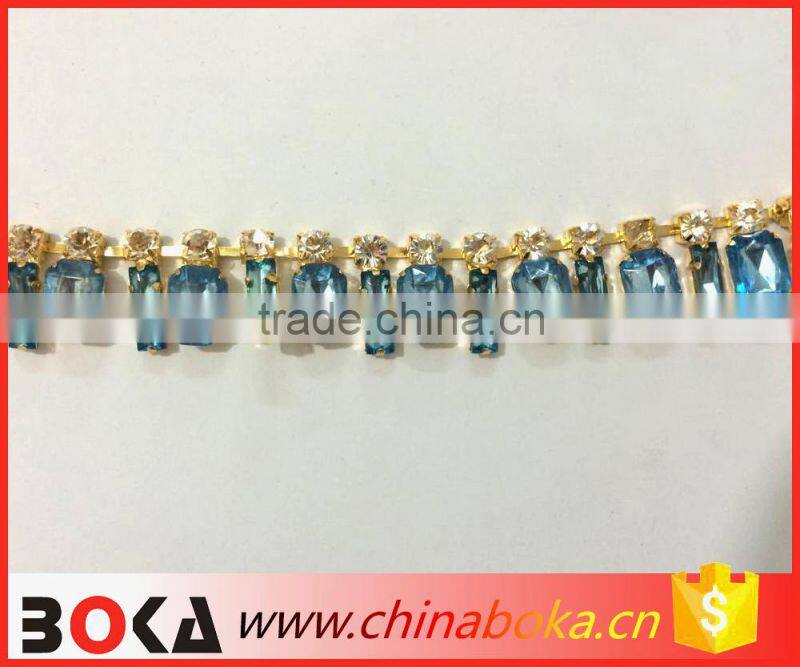 rhinestone chain trim