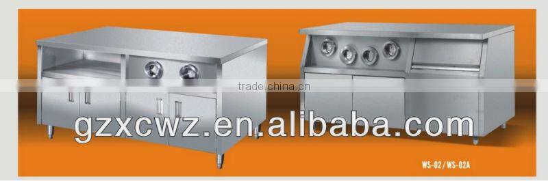 countertop hot food display case