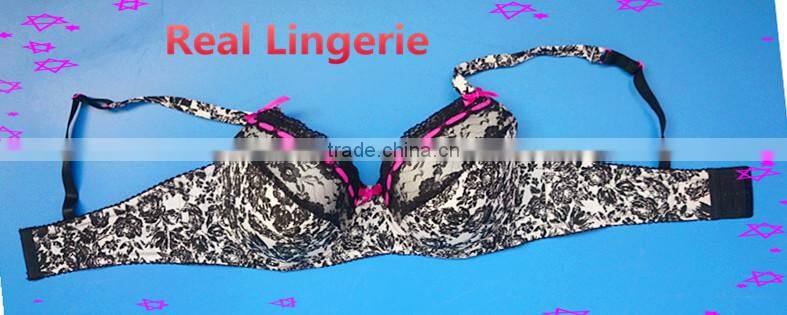 Fashion Plus Size Bra Set