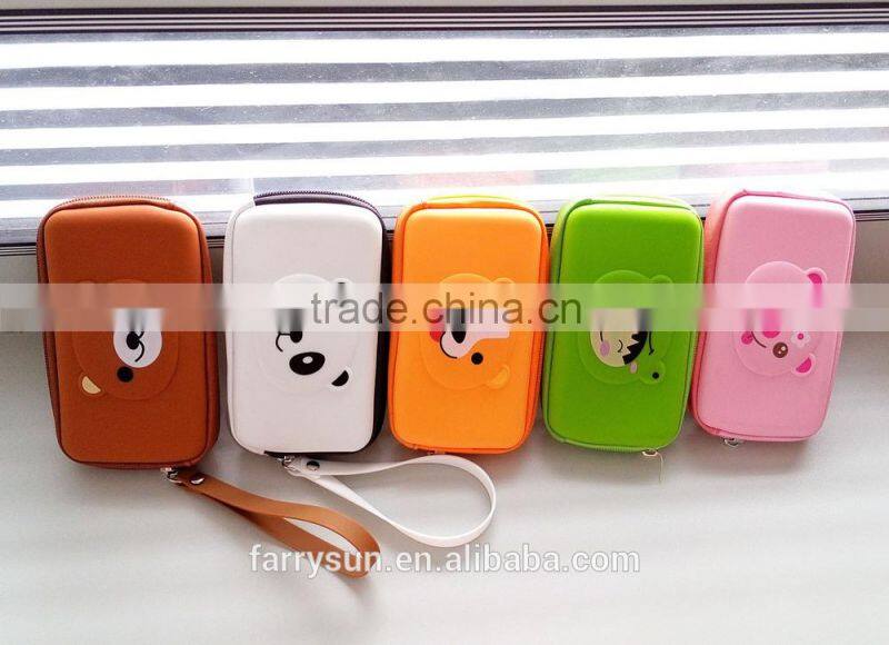 Fashionable Animal Waterproof rubber silicon coin purse