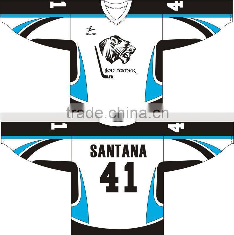 Sublimation Ice Hockey Uniform Professional Ice Hockey Jerseys For Team Custom Made Ice Hockey Jersey