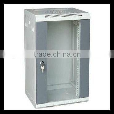 19'' single section wall mounted network server cabinet /standing Cabinet