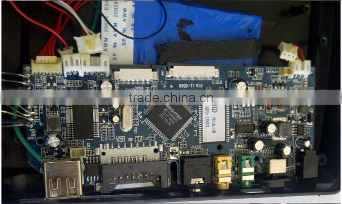 new year promotion! 9 inchs super thin portable dvd player with 270 degree rotation TFT LCD screen