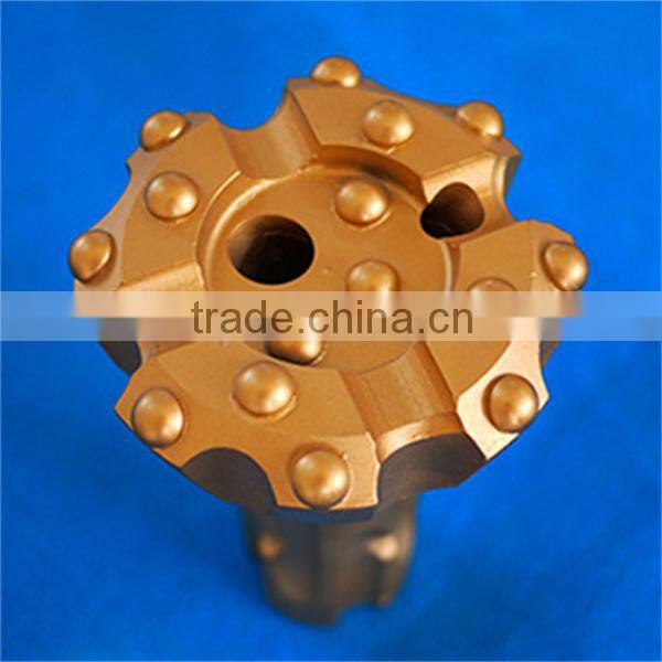 130mm DTH hammer drill bit,Hard rock drill bits,steel alloy drill bit,mining bits