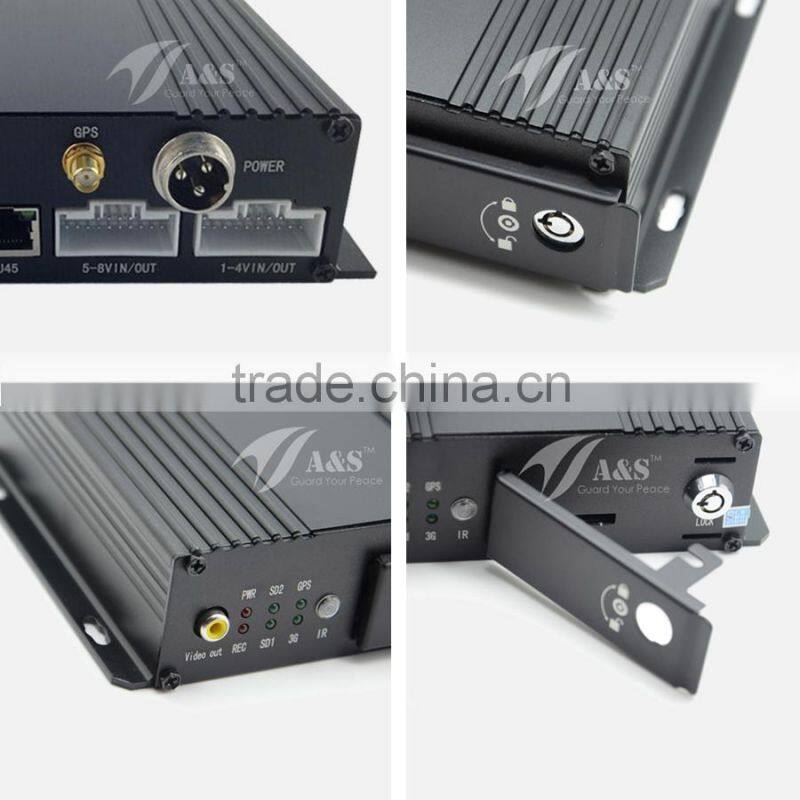 8CH Mini SD Card GPS 3G/4G Mobile Car DVR