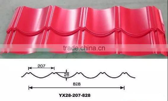 High quality and strength low price flat roofing materials