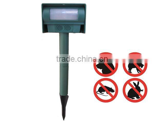 Solar Ultrasonic Powered Mole Repeller/Rat Repellent/Mice Repeller