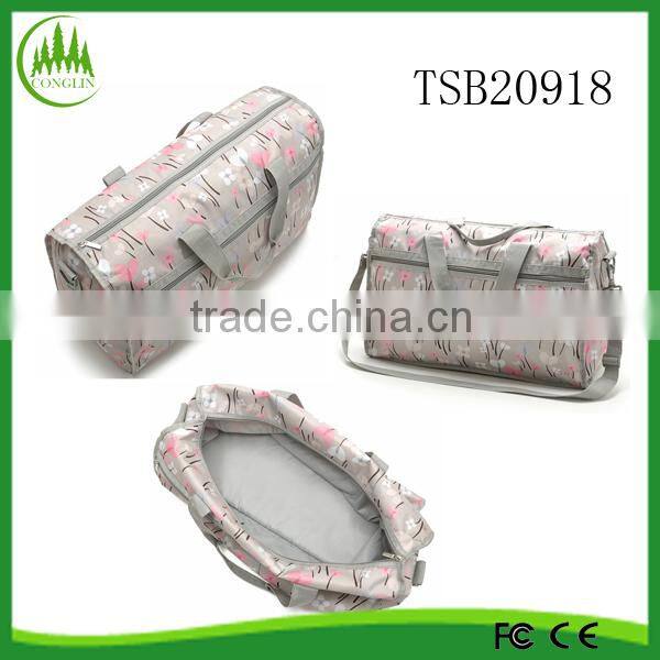 Hot Canvas gym handbag shoulder bag shopping beach bag big women travel bag