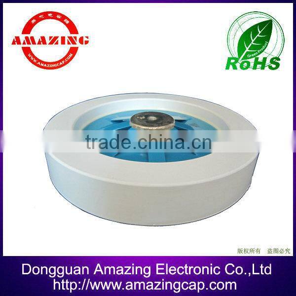 High Voltage Class 1 Ceramic Capacitor 20kV 500pF, Doorknob, Screw Terminal Mounting