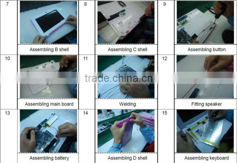 7.85 inch Intel Atom Z2580 dual core Android tablet