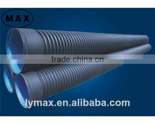 Underground Metal Reinforced HDPE Corrugated Drainage Pipe Price