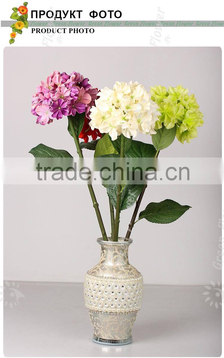 2016 Wholesale Multicolor Latex Artificial Flowers PU Real Touch Bouquet Wedding Bridal Decor Display Flower