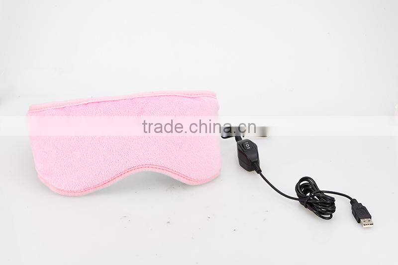 newest USB heated sleep eye mask for girls
