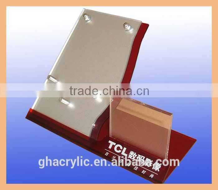 advertising acrylic digital product display rack