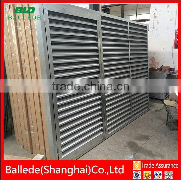 easy install aluminum louver fence