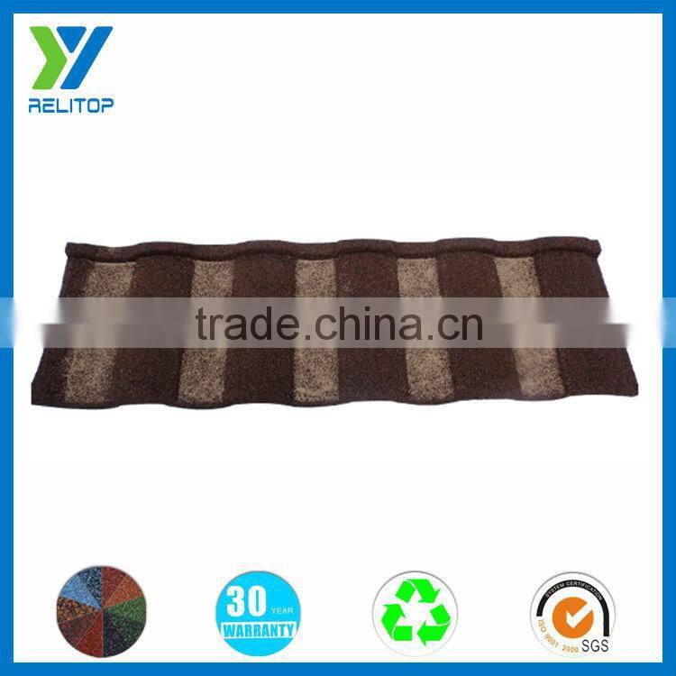 Sand coated new style metal roof in top grade