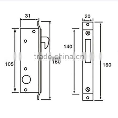 Door Lock Electric Panel Deadbolt Door Lock