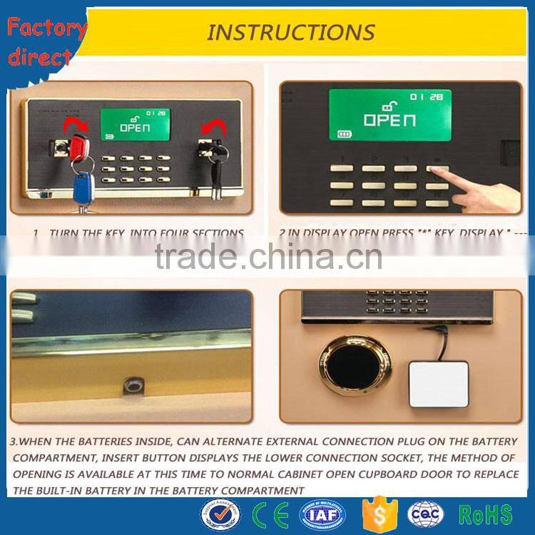 Electronic Hotel Office Safe Box