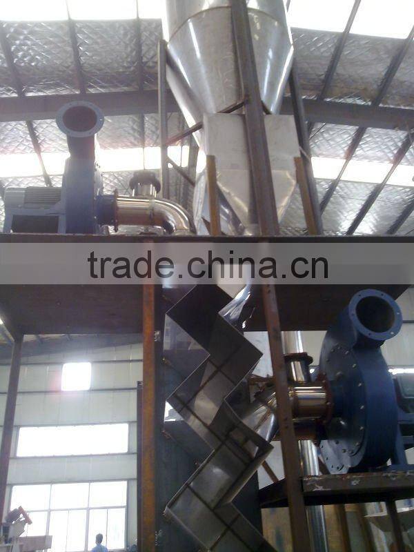 plastic pet bottle crushing machine recycling line