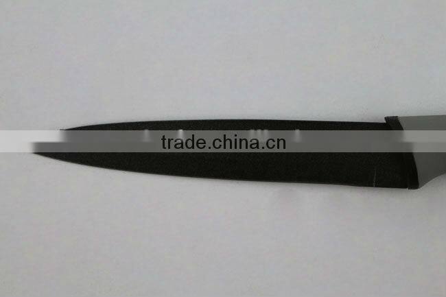 anti-slip handle utility knife with non-stick coating