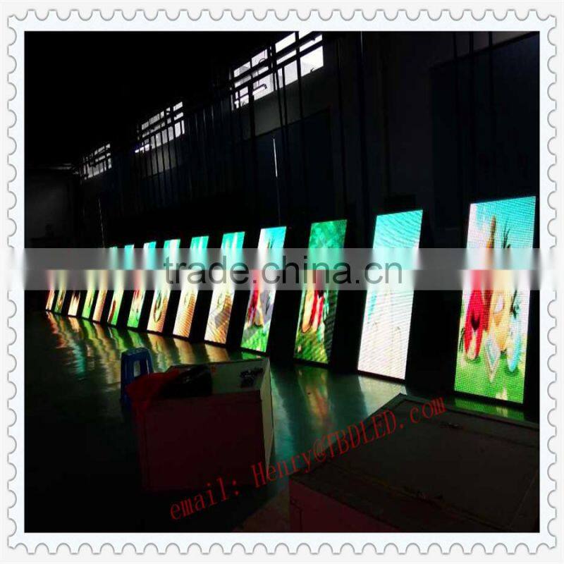 outdoor RGB P5 super bright LED taxi display screen with double-faced