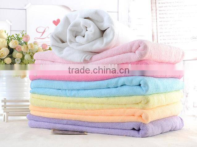 90X180cm Soft and Cheap Polyester Quick-Drying Bath Towel Microfiber / Bathing Towel Microfibre
