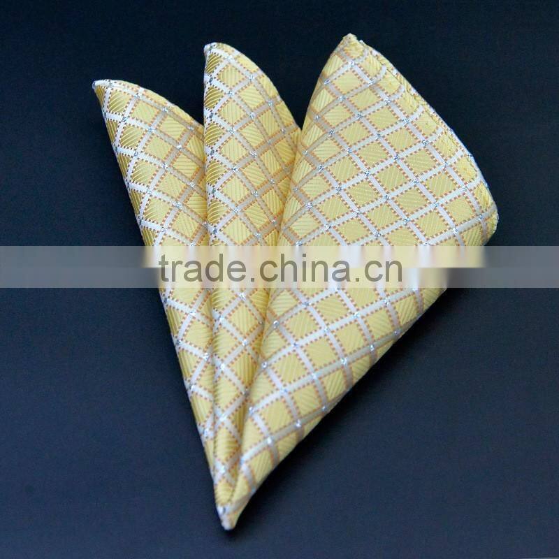 Fashion Novelty Design 100% Silk Pocket Squares