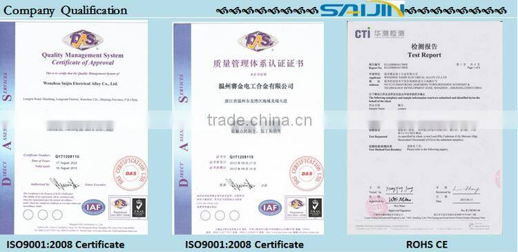 button-type contacts AgCdO/Cu used in electrical appliances