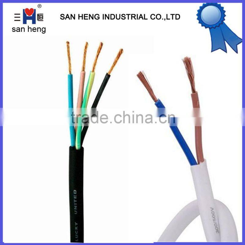 H05VV-F RVV multi core PVC insulated power cable
