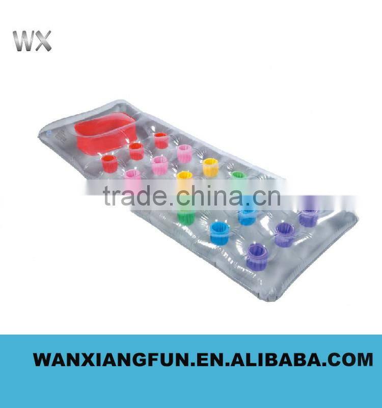 PVC inflatable lounge, flocked lounge sofa chair for sale