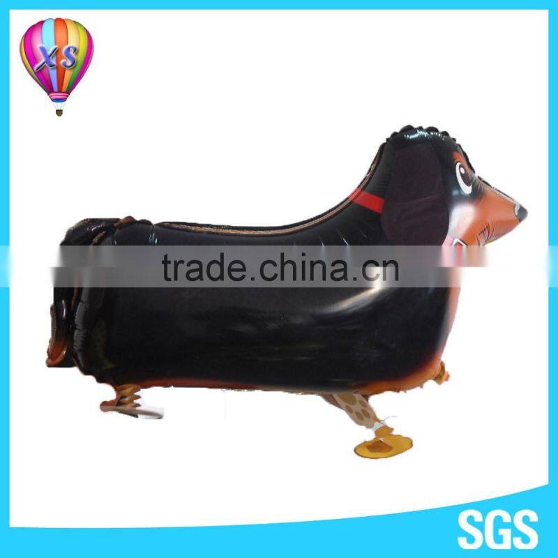 China factory walking pig foil balloon with customer required helium balloon for children's toy or party needs