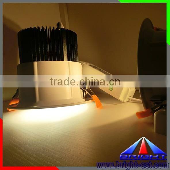 Shenzhen Factory Price High Top 15w 30w Recessed Adjustable Dimmable Square/Round Ceiling Led Downlight Fixture