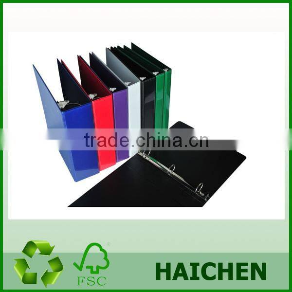 Supermarket PVC Ring Binder with 4 D metal ring mechanism