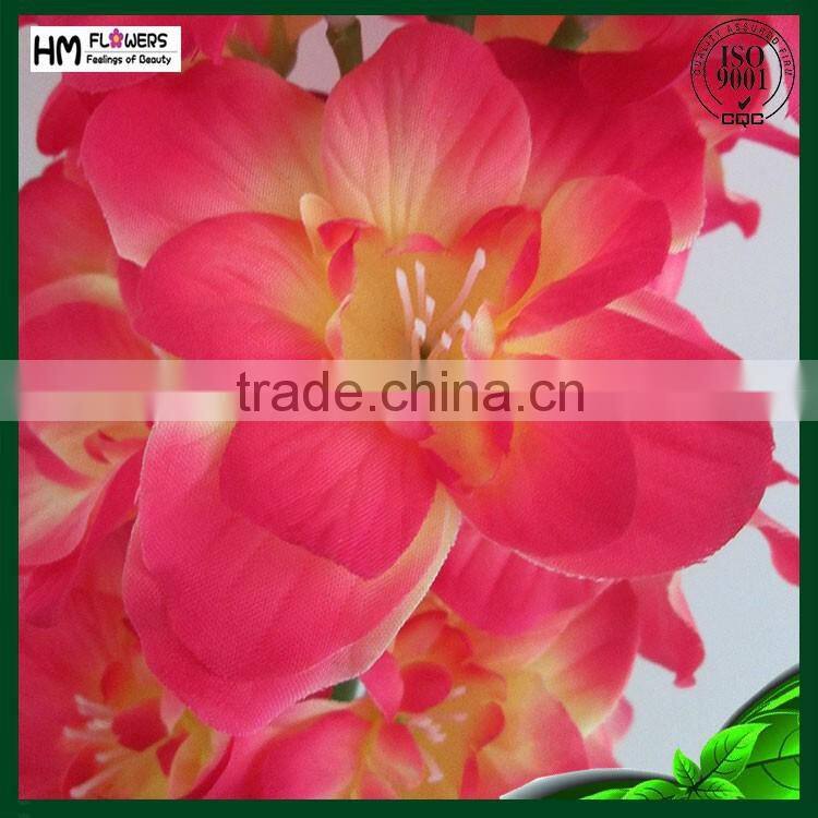 Artificial Delphinium red Consolida Ajacis